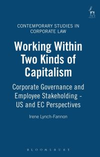 Book Cover for Working Within Two Kinds of Capitalism by Irene Lynch Fannon