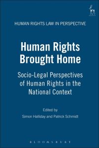 Book Cover for Human Rights Brought Home by Simon Halliday
