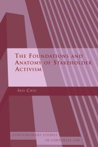 Book Cover for The Foundations and Anatomy of Shareholder Activism by Iris HY Chiu