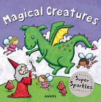 Book Cover for Magical Creatures, a Super Sparkle Concepts Board Book by Anna Award
