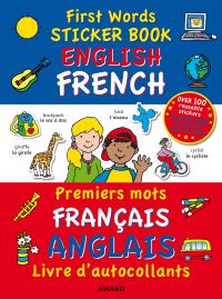 Book Cover for First Words Sticker Books by Sophie Giles, Terry Burton