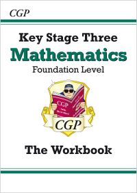 Book Cover for KS3 Maths Workbook - Foundation (Answers Sold Separately) by CGP Books