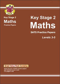 Book Cover for KS2 Maths SATS Practice Paper Pack (For the New Curriculum) by CGP Books