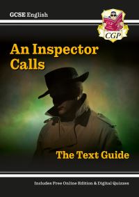 Book Cover for An Inspector Calls by J.B. Priestley by Claire Boulter