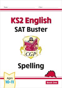 Book Cover for KS2 English SAT Buster by CGP Books