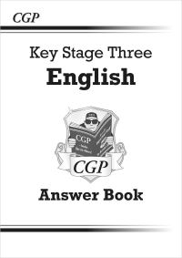 Book Cover for KS3 English Answers for Workbook by CGP Books