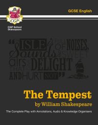 Book Cover for The Tempest by William Shakespeare, Taissa Csaky