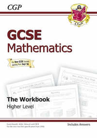 Book Cover for GCSE Maths Workbook With Answers and Online Edition - Higher (A*-G Resits) by CGP Books
