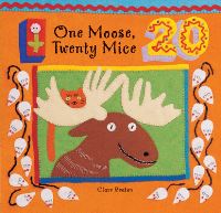 Book Cover for One Moose, Twenty Mice by Stella Blackstone