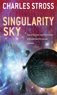 Book Cover for Singularity Sky by Charles Stross