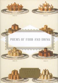 Book Cover for Poems of Food and Drink by Peter Washington