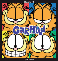 Book Cover for Garfield in His First Colour Collection by Jim Davis