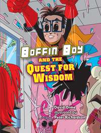 Book Cover for Boffin Boy and the Quest for Wisdom by David Orme, Peter Richardson