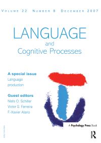 Book Cover for Language Production: Second International Workshop on Language Production by Niels O Schiller, Victor Ferreira, FXavier Alario