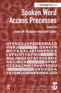 Book Cover for Spoken Word Access Processes by James M McQueen, Anne Cutler