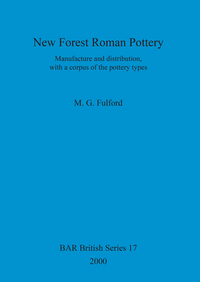Book Cover for New Forest Roman Pottery by M G Fulford