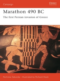 Book Cover for Marathon 490 BC by Nick Sekunda, Richard Hook
