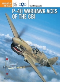 Book Cover for P-40 Warhawk Aces of the CBI by Carl Molesworth