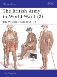 Book Cover for The British Army in World War I by Mike Chappell