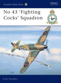 Book Cover for No 43 'Fighting Cocks' Squadron by Andy Saunders