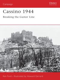 Book Cover for Cassino 1944 by Ken Ford, Howard Gerrard