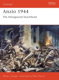 Book Cover for Anzio 1944 by Steve Zaloga, Peter Dennis