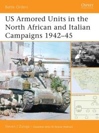 Book Cover for US Armored Units in the North African and Italian Campaigns 1942-45 by Steve Zaloga