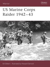 Book Cover for US Marine Corps Raider, 1942-1943 by Oscar E Gilbert