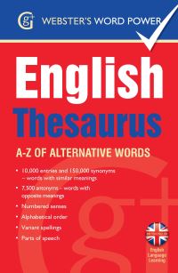 Book Cover for English Thesaurus by Betty Kirkpatrick