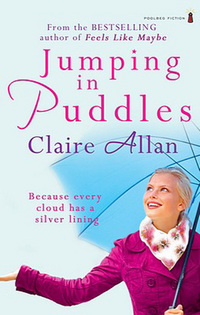 Book Cover for Jumping in Puddles by Claire Allan