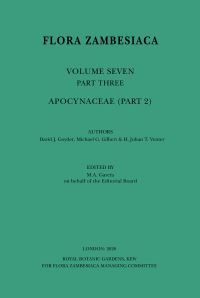 Book Cover for Flora Zambesiaca. Vol. 7, Part 3 Apocynaceae by M A Garcia