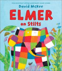 Book Cover for Elmer on Stilts by David McKee