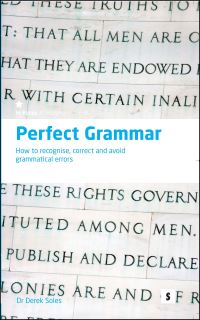 Book Cover for Perfect Grammar by Derek Soles