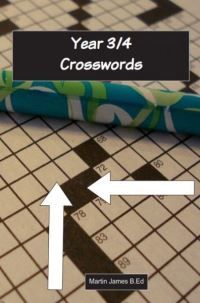 Book Cover for Year 3/4 Crosswords by Martin James
