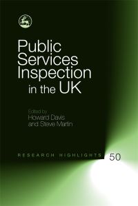Book Cover for Public Services Inspection in the UK by Howard Davis, Steve Martin