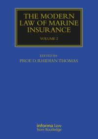 Book Cover for The Modern Law of Marine Insurance. Vol. 2 by D R Thomas