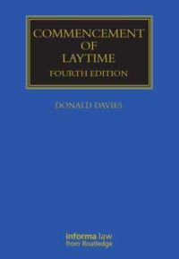 Book Cover for Commencement of Laytime by Donald Davies