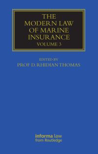 Book Cover for The Modern Law of Marine Insurance. Volume 3 by D R Thomas