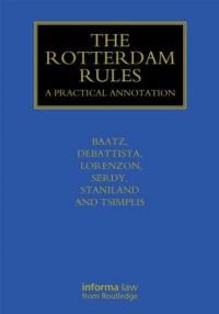 Book Cover for The Rotterdam Rules by Yvonne Baatz