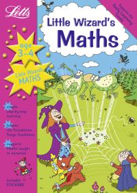 Book Cover for Little Wizard's Maths Age 3-4 by 