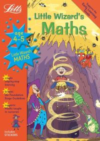 Book Cover for Little Wizard's Maths Age 4-5 by 