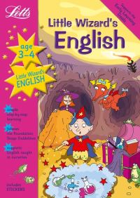 Book Cover for Little Wizard's English Age 3-4 by 