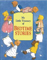 Book Cover for Children's Treasury of Bedtime Stories by Nicola Baxter, Jenny Press