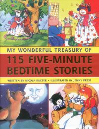 Book Cover for My Treasury of Five-Minute Stories by Nicola Baxter, Jenny Press