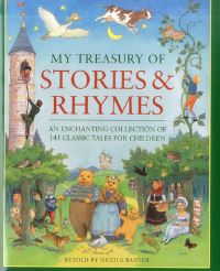 Book Cover for My Treasury of Stories and Rhymes by Nicola Baxter