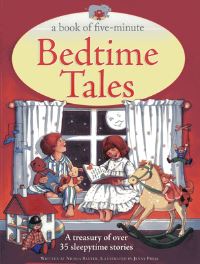 Book Cover for Book of Five-Minute Bedtime Tales by Nicola Baxter, Jenny Press
