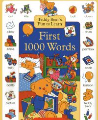 Book Cover for First 1000 Words by Nicola Baxter, Susie Lacome