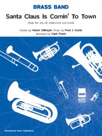 Book Cover for Santa Claus Is Comin' To Town (Score & Parts) by Mark Freeh