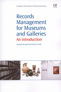 Book Cover for Records and Management for Museums and Galleries by Charlotte Brunskill, Sarah R Demb