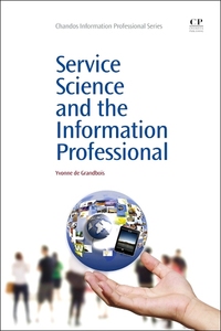 Book Cover for Service Science and the Information Professional by Yvonne Grandbois